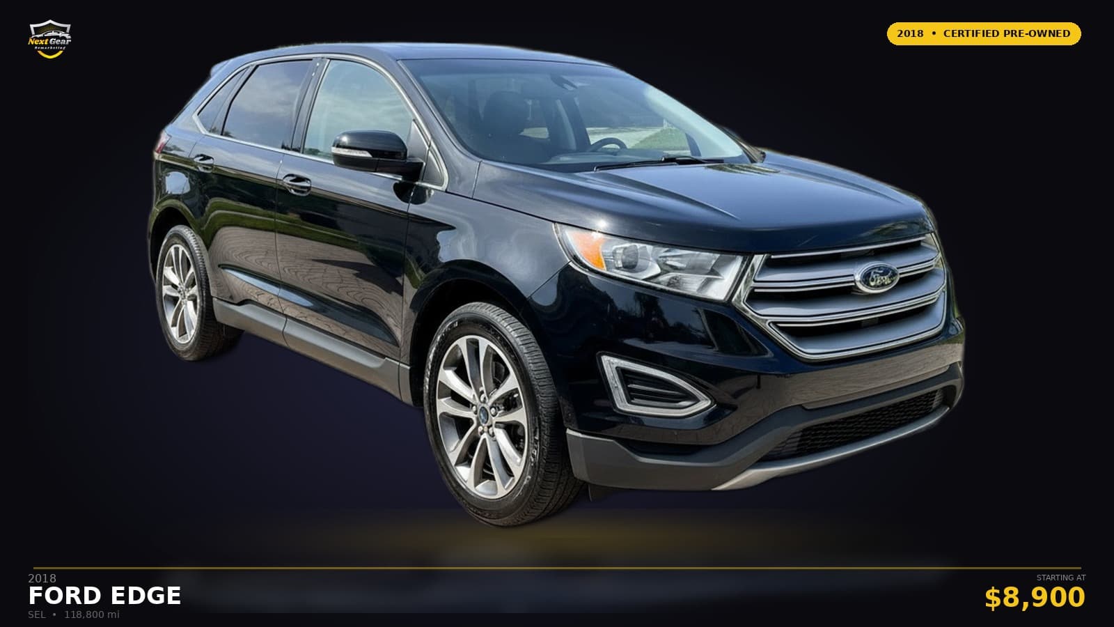 2018 Ford Edge — photo 1